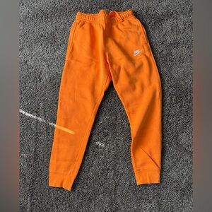 Nike Orange Sweatpants/joggers